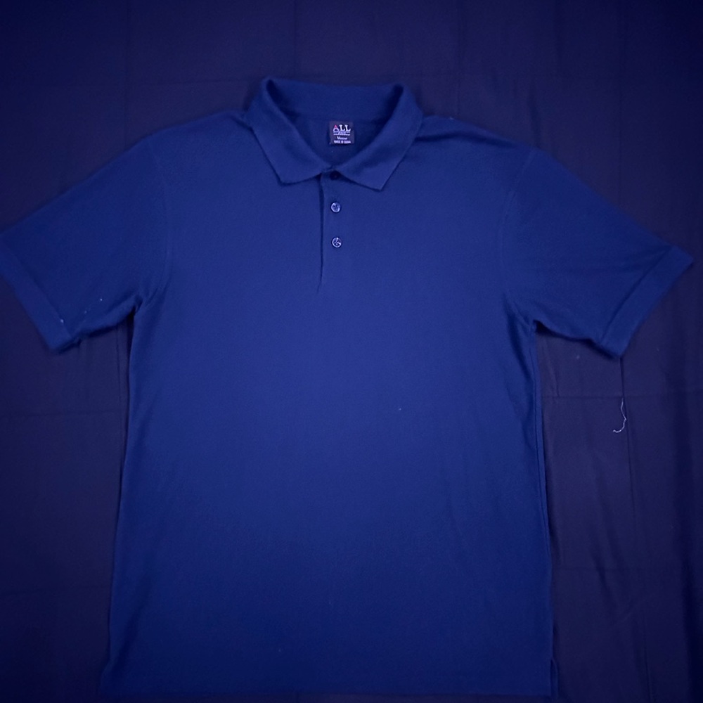 Dark Blue Polo Shirt Size